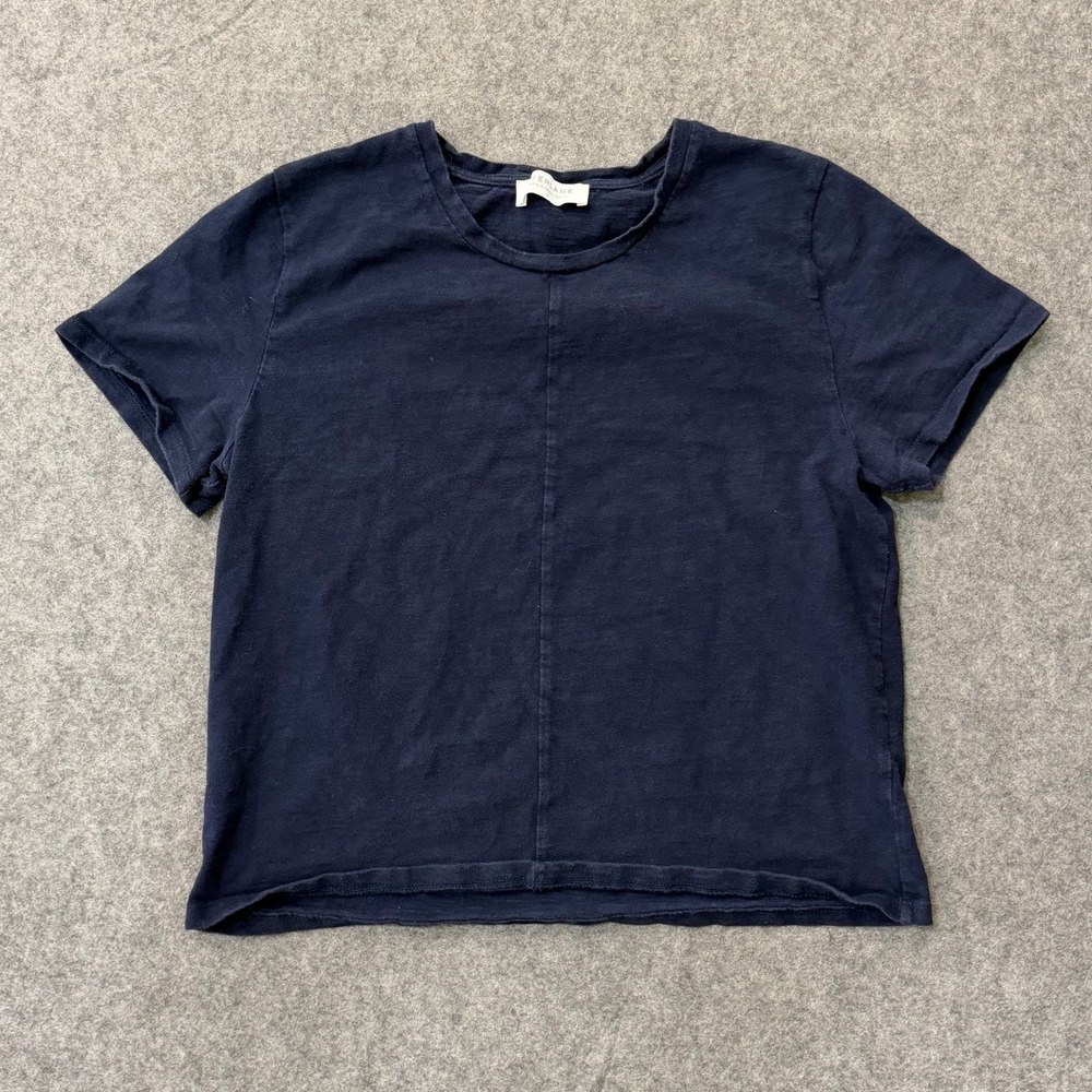Everlane Navy Blue Cotton The Box Cut Short Sleeve T-Shirt Men's Size Medium